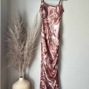 Bodycon marble dress